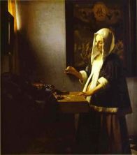 Haga click para ver la imagen ampliada woman weighing pearls.jpg